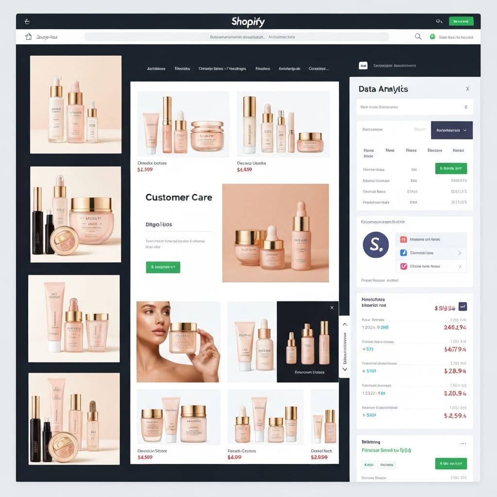 CCQ Skincare Beauty & Wellness Shopify Build