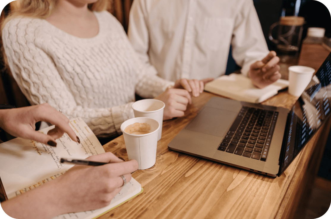 Meeting with clients